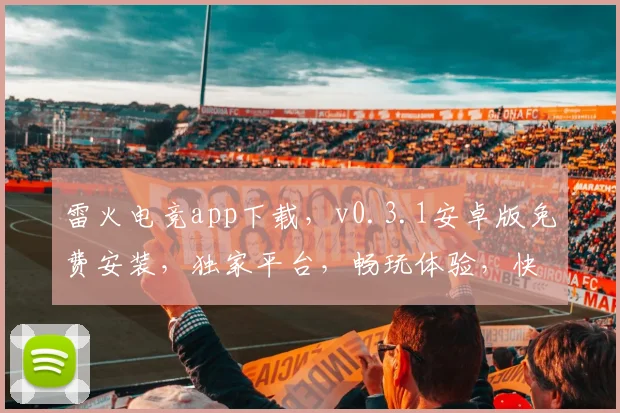 雷火电竞app下载，v0.3.1安卓版免费安装，独家平台，畅玩体验，快来下载